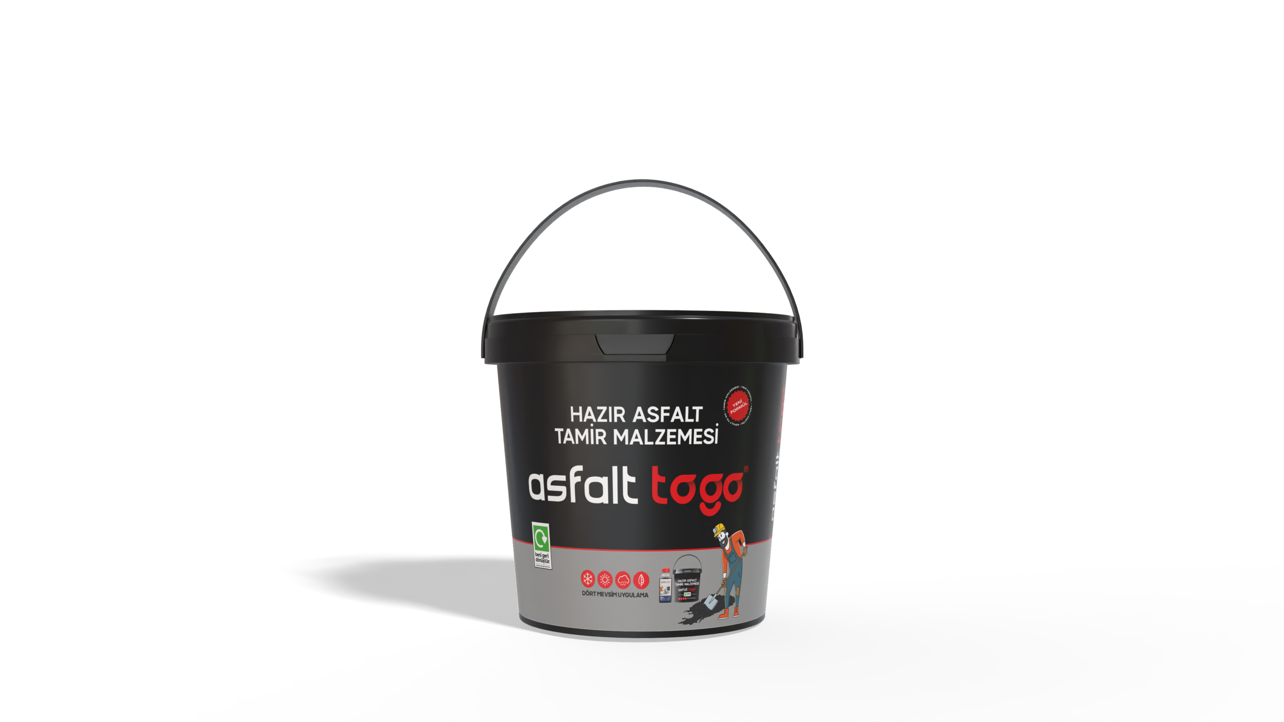 ASFALT TOGO® Hazır Asfalt 25 kg